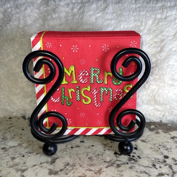 NWOT Black napkin holder. - Picture 2 of 5